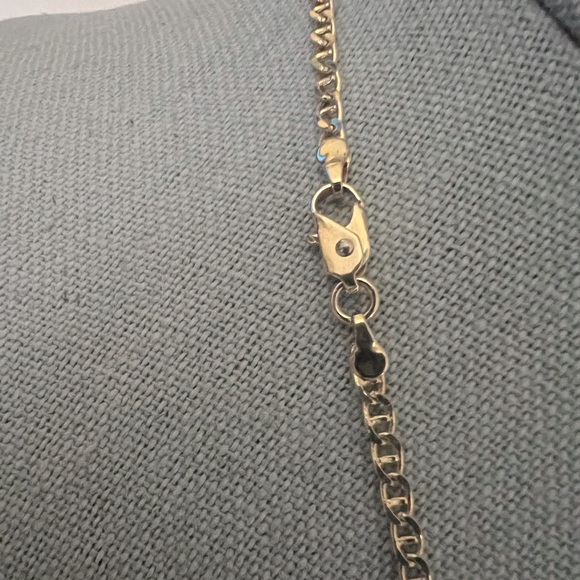 Sale Vintage NWOT Alabaster GP Mariner Link Chain Necklace - Picture 4 of 5